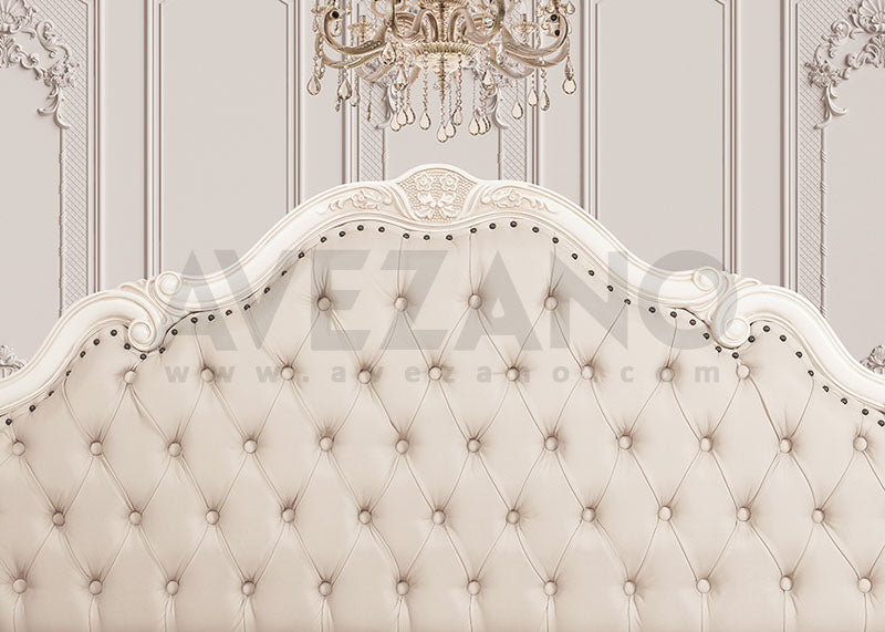 Avezano Off-White Headboard Backdrop For Photography-AVEZANO