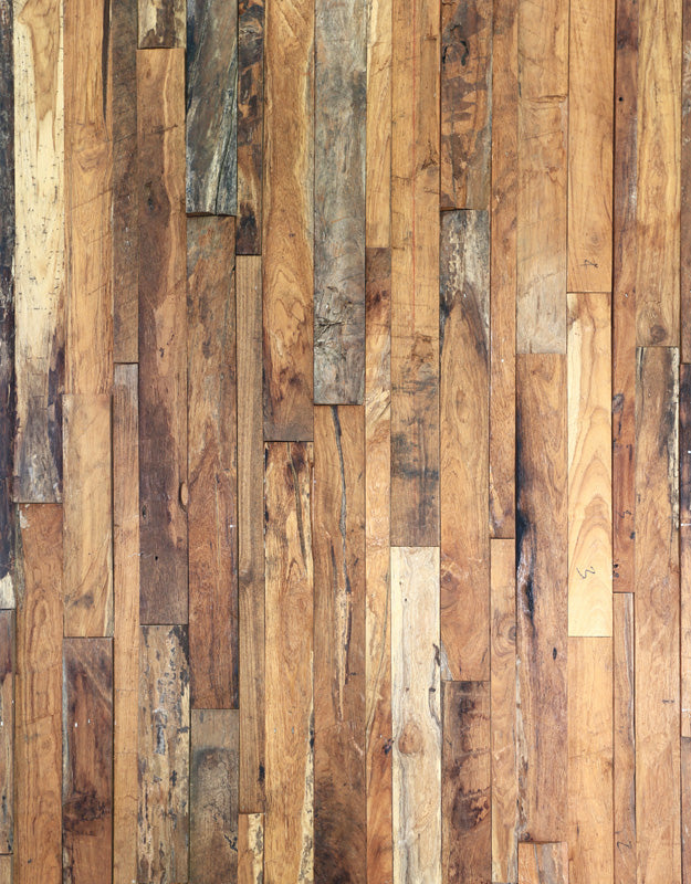 Avezano Retro Brown Stitching Wooden Backdrop Photography-AVEZANO