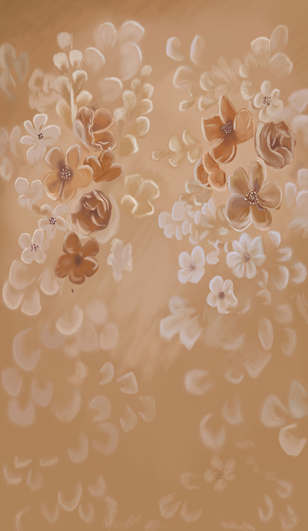 Avezano Yellow Art Pattern Sweep Photography Backdrop-AVEZANO