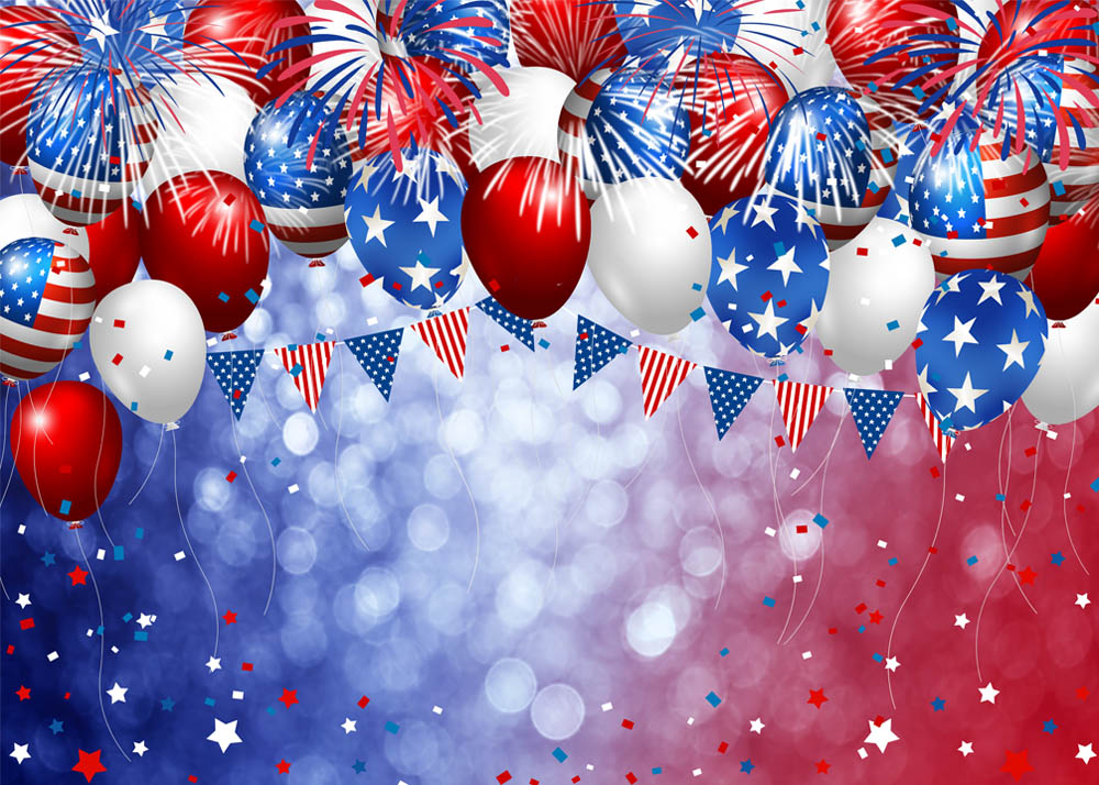 Avezano 4th of July Fireworks Celebration Independence Day Photography Session Backdrop-AVEZANO