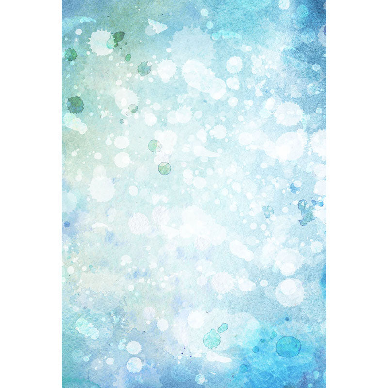 Avezano Light Blue Pigment Dyeing Bokeh Backdrop For Photography-AVEZANO