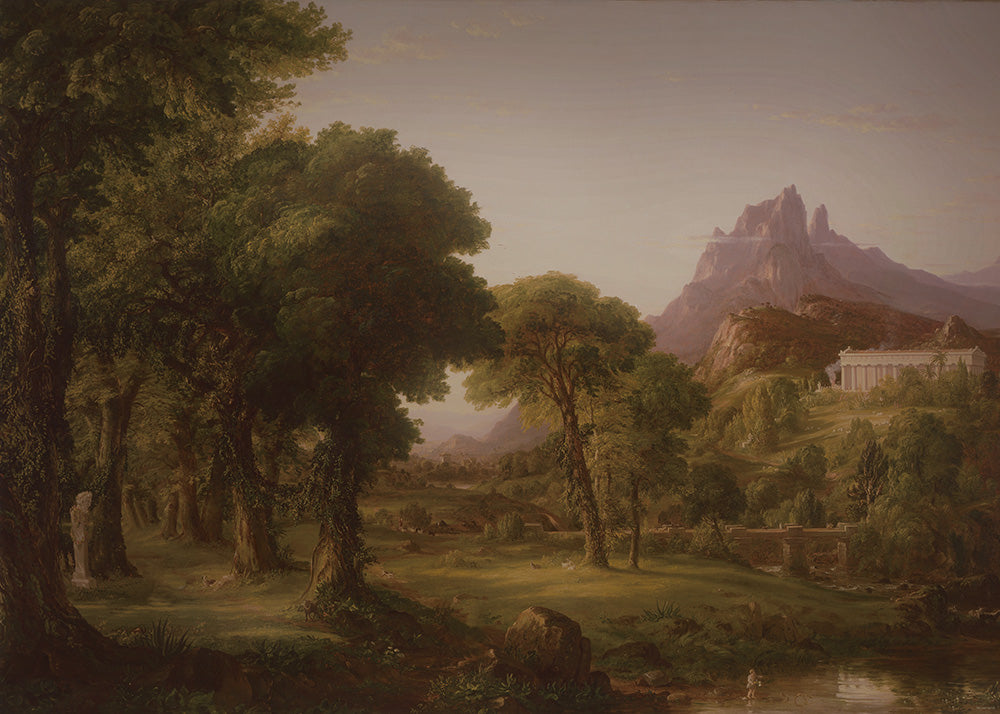 Avezano Outdoor Beauty Oil Painting Style Photography Backdrop-AVEZANO