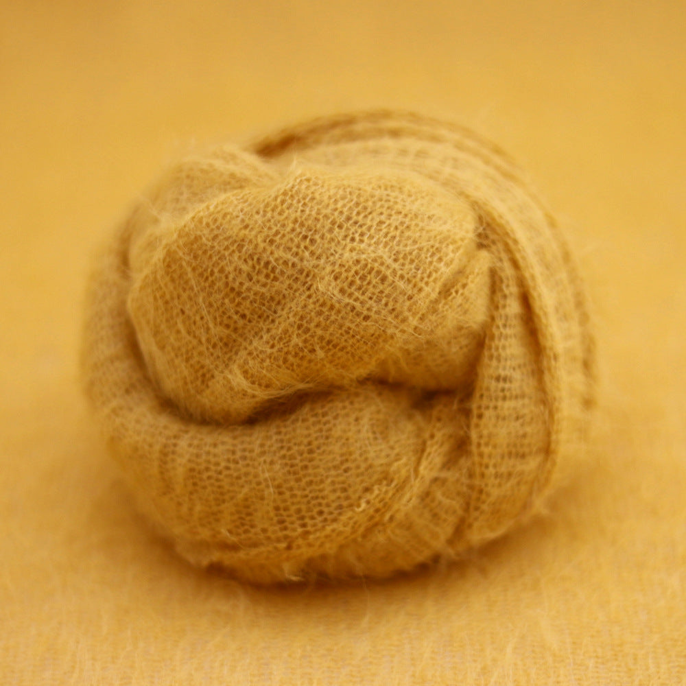 Avezano Newborn Baby Mohair Knitted Wrap Props