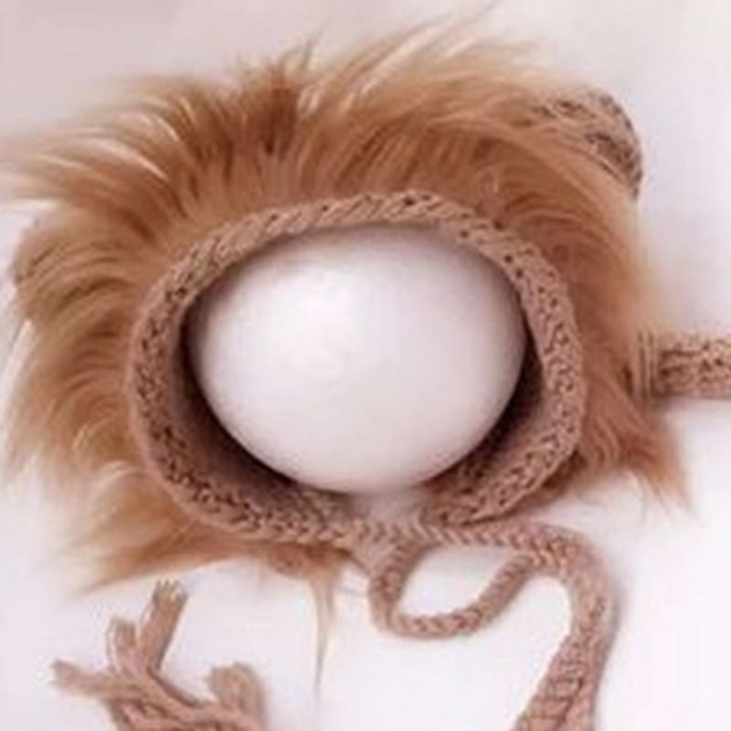 Avezano Baby Wooly Lion Hat Accessoire pour nouveau-né