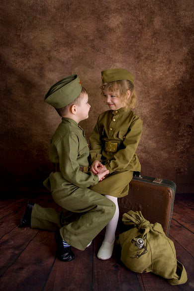 Avezano Abstract Brown Gradient Cement Wall Texture Master Backdrop For Photography