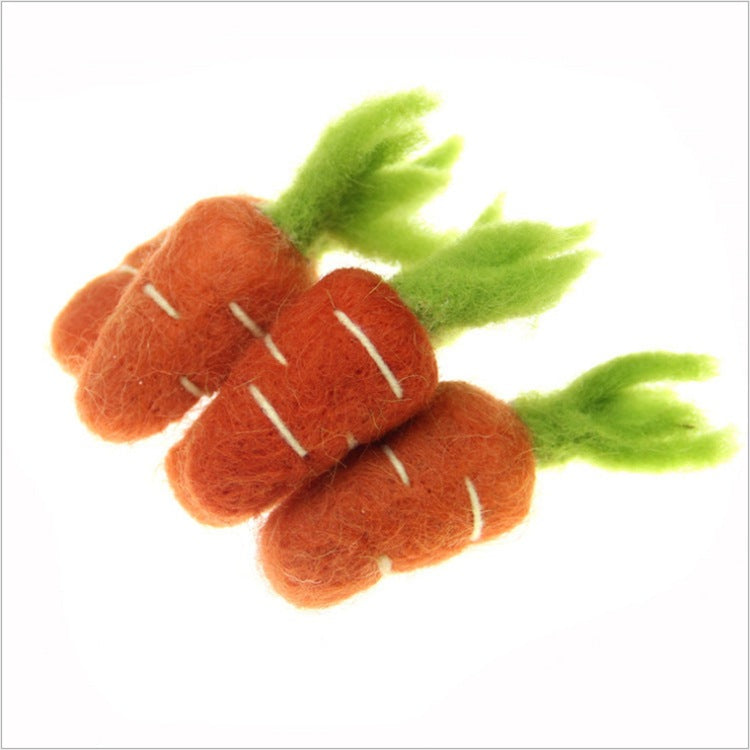Avezano Felt Carrot Plush Doll Baby Stuffed Toy