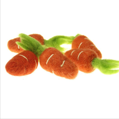 Avezano Felt Carrot Plush Doll Baby Stuffed Toy