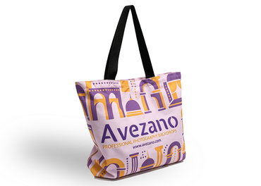 Avezano Photography Canvas Tote Bag for Backdrop Props Storage