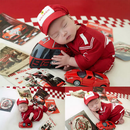 Avezano Cool Racing Car Newborn Theme Photography Props