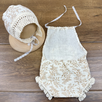 Avezano Newborn lace Set Photography Props Clothing