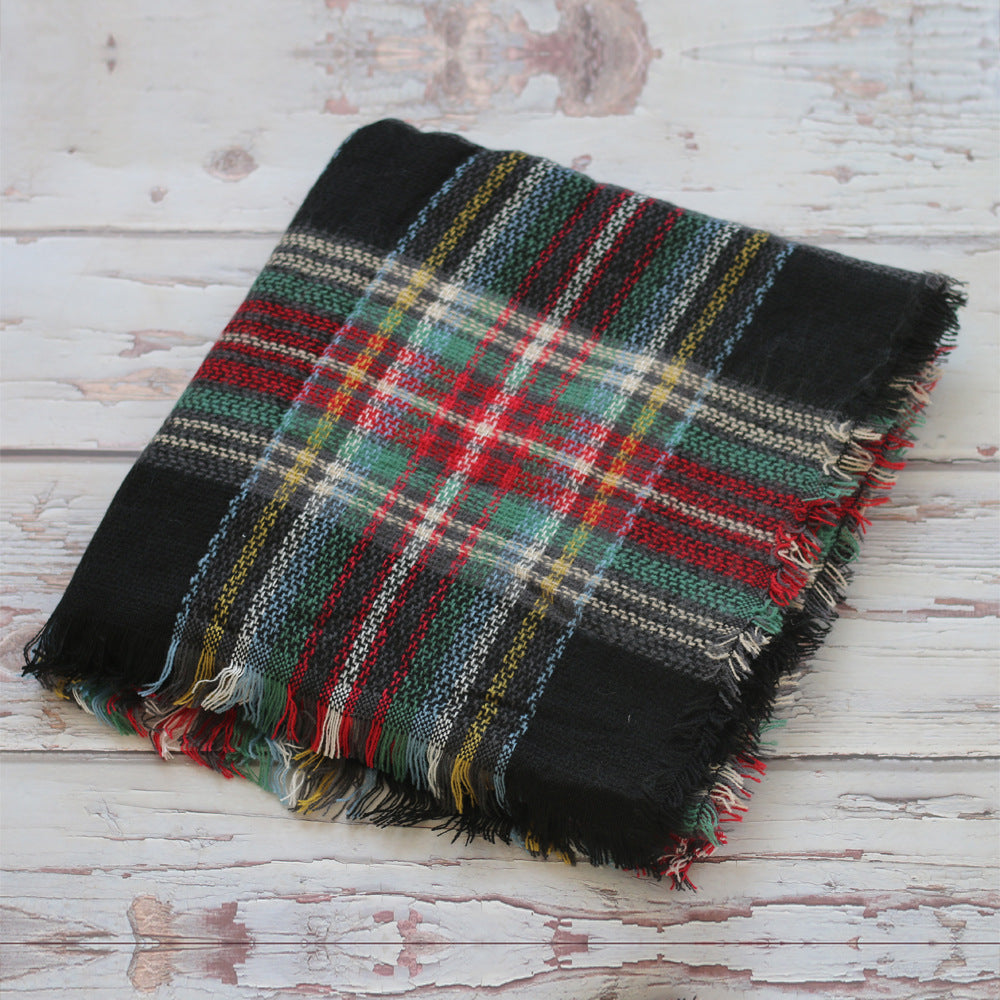 Avezano Newborn Christmas Hat Wrap And Blanket Set For Photoshoot
