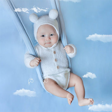 Avezano Newborn 100-Day Baby Swing Theme Photo Prop Set