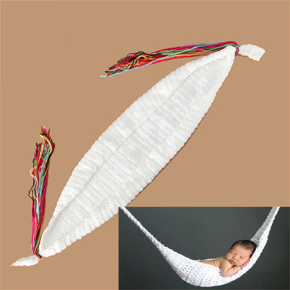 Avezano Newborn Knitted Hammock Photo Prop for Baby Photography