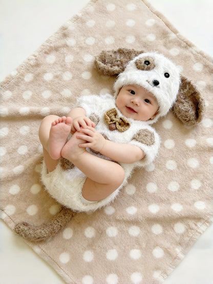 Avezano Cartoon Animal Crochet Outfit Set Newborn Baby Photo Props