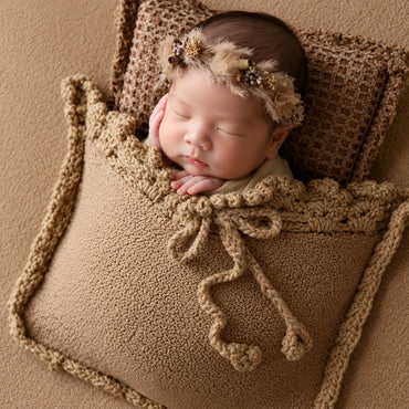 Avezano Newborn Coffee Sleep Sack Blanket Photoshoot Prop