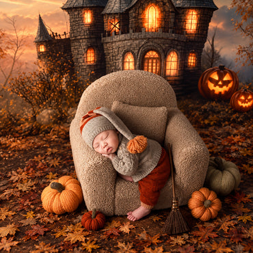 Avezano Newborn Halloween Themed Photography Prop Set