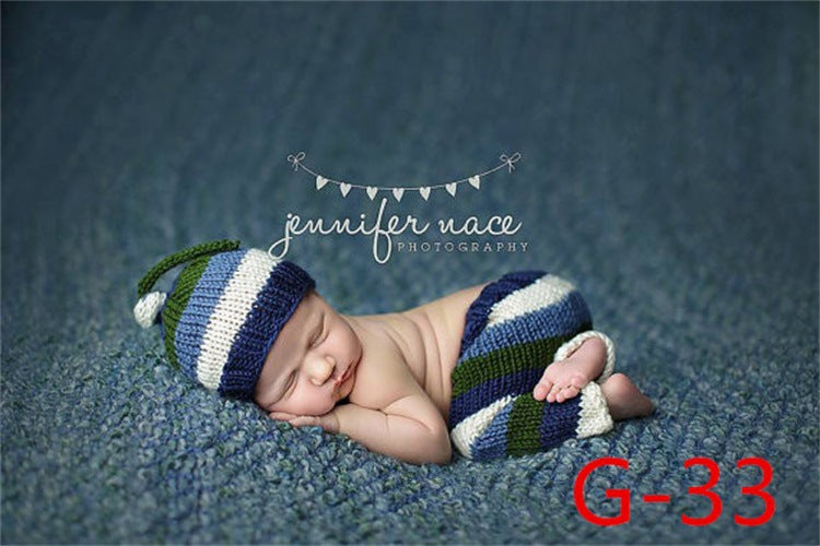 Avezano Knitted Newborn Outfit Photography Props