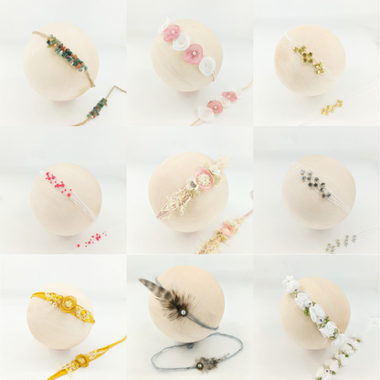 Avezano Newborn Headbands Kids Photography Hair Accessories