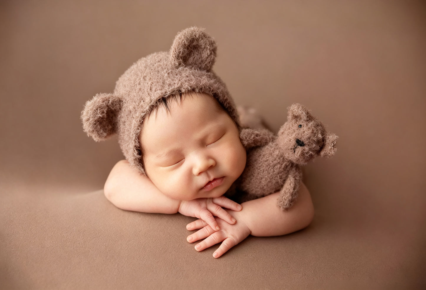 Avezano Newborn Hat Knit Blanket Photography Prop Set