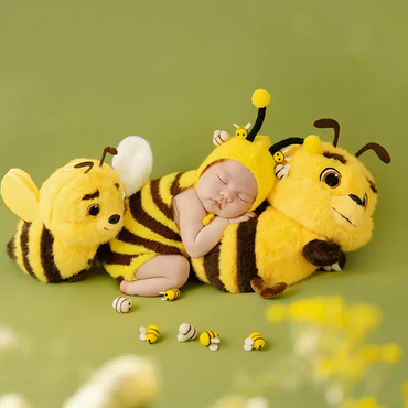 Avezano Newborn Little Bee Plush Theme Photography Props