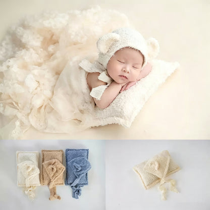 Avezano Newborn Pillow And Hat Photography Prop Set