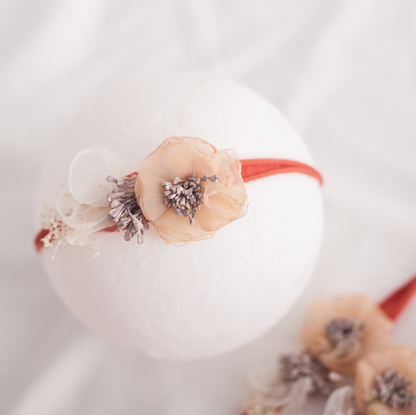 Avezano Handmade Flower Hair Ornaments for Baby Photography