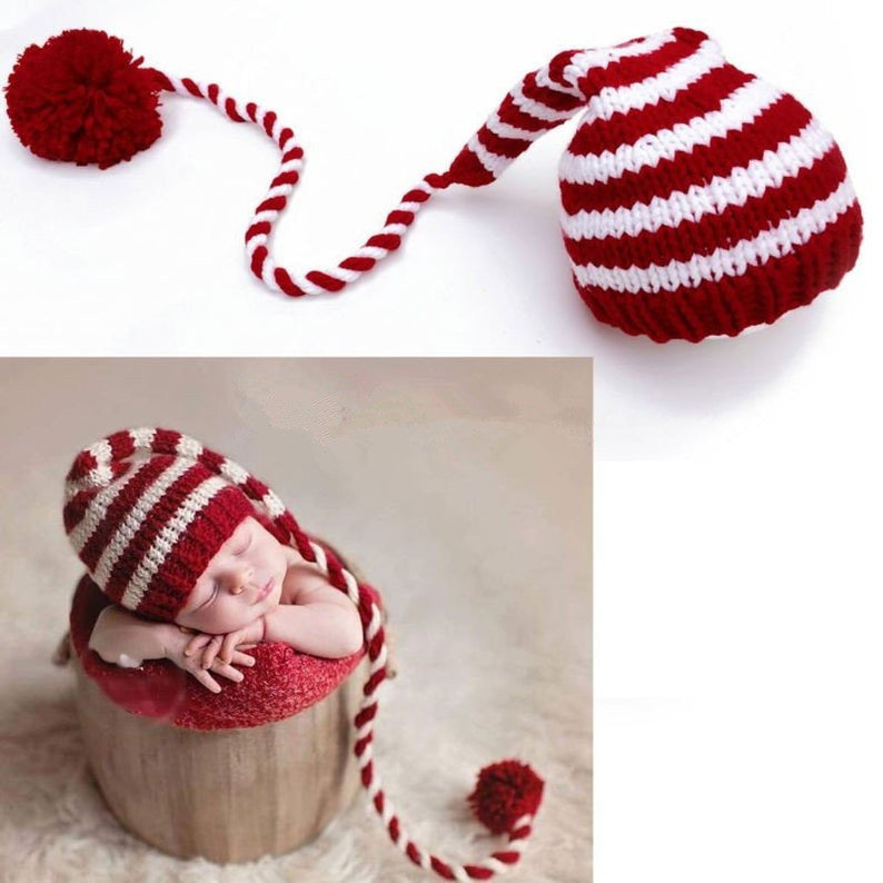 Avezano Newborn Handwoven Hat Outfits Photography Props