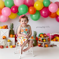 Avezano Fruit Balloon Party Birthday Photography Backdrop Designed By Angela Forker