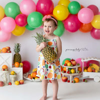 Avezano Fruit Balloon Party Birthday Photography Backdrop Designed By Angela Forker