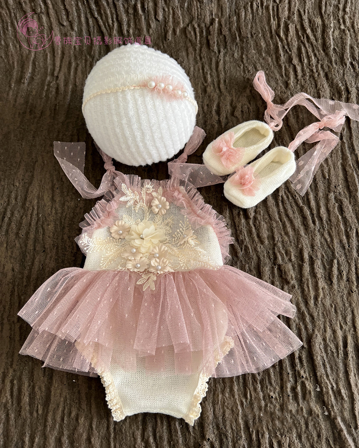 Avezano Lace Jumpsuit Newborn Outfit for Kids Photography