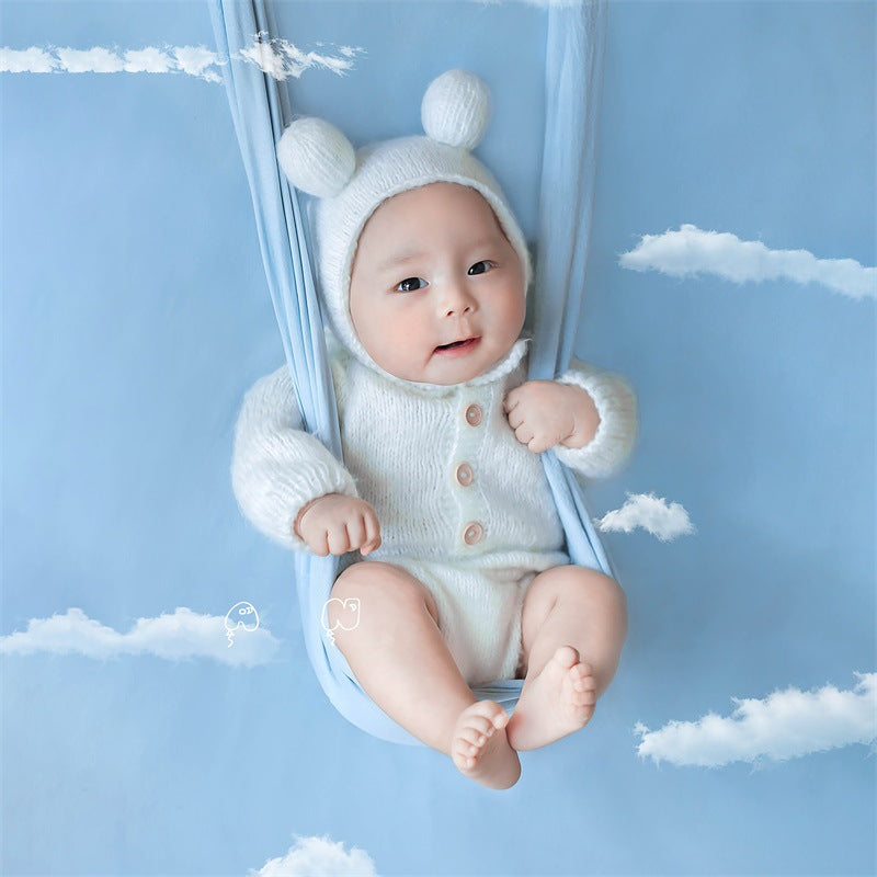 Avezano Newborn 100-Day Baby Swing Theme Photo Prop Set