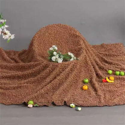 Avezano Baby Photography Outfit Plush Blanket for Photo Studio