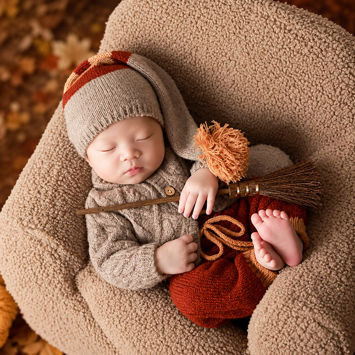 Avezano Newborn Halloween Themed Photography Prop Set