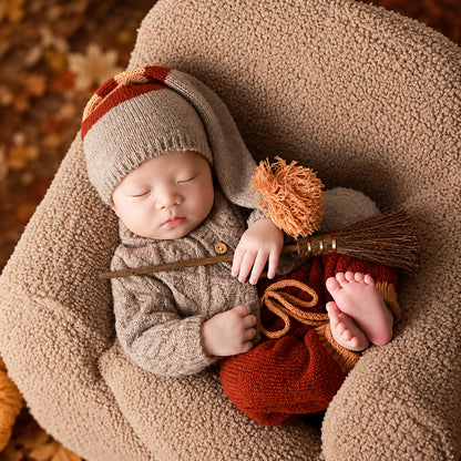 Avezano Newborn Halloween Themed Photography Prop Set