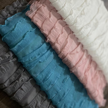 Avezano Mint Edge Newborn Swaddle Wrap Monthly Photo Prop