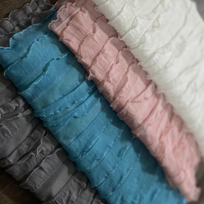 Avezano Mint Edge Newborn Swaddle Wrap Monthly Photo Prop