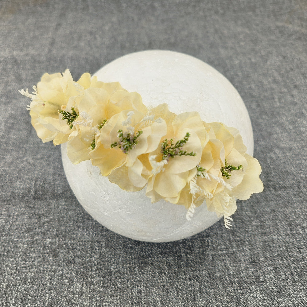 Avezano Newborn Kid Floral Headband Ombre Flower Photo Prop