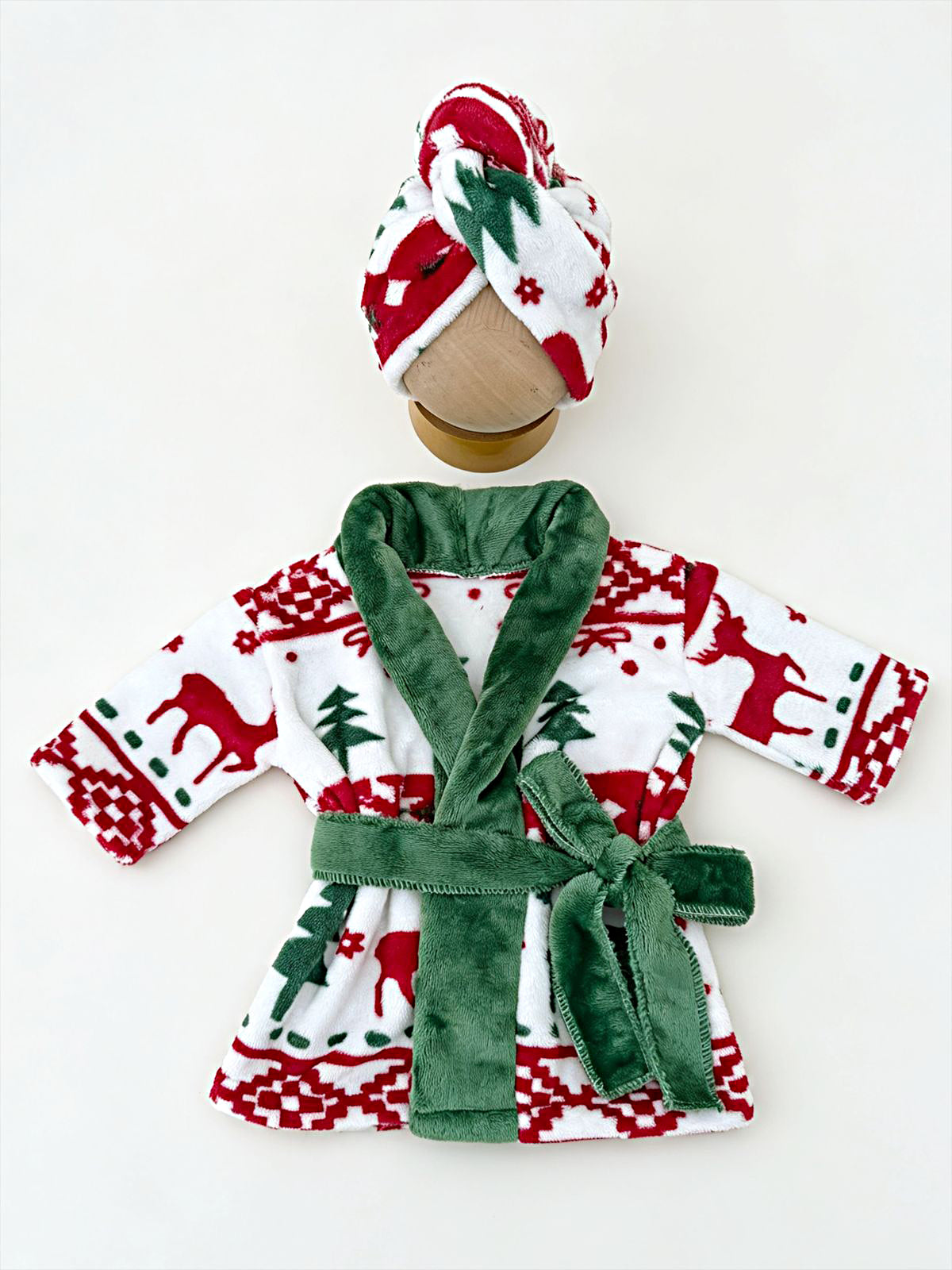 Avezano Newborn Christmas Pajamas Photography Outfit