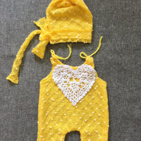 Avezano Baby Baby Suit Knitted Photography Suit 2-piece Set
