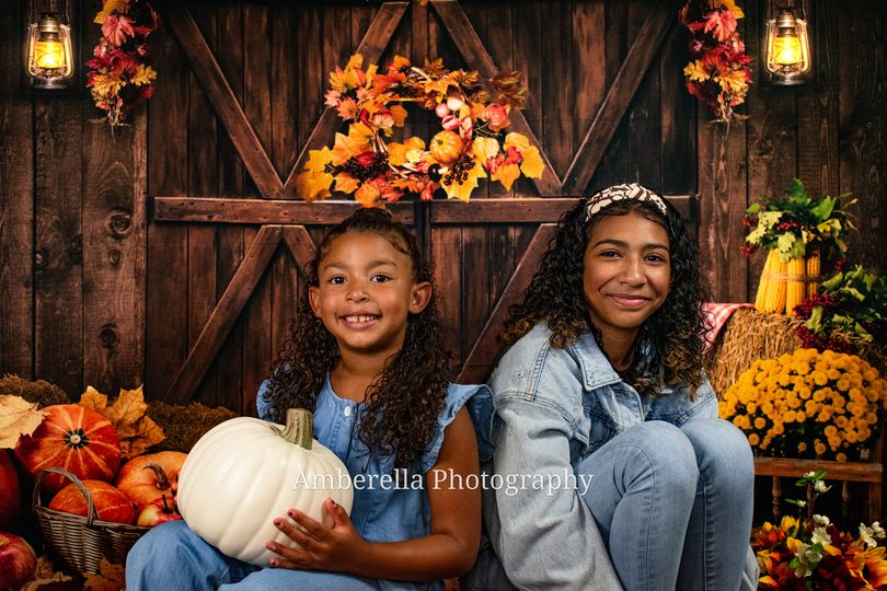 Avezano Thanksgiving Harvest Fruit Wood Door Autumn Photography Backdrop