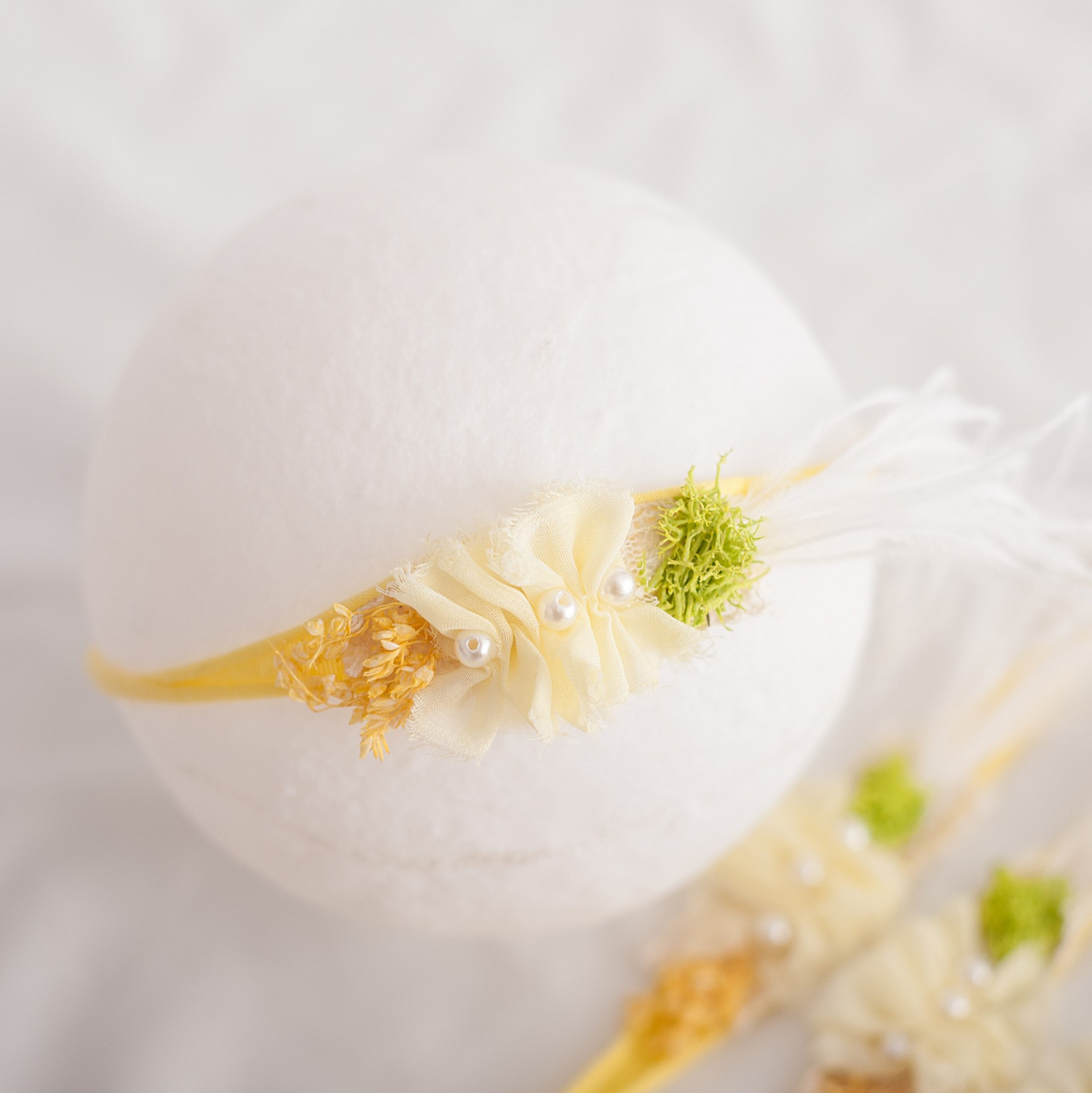 Avezano Handmade Flower Hair Ornaments for Baby Photography