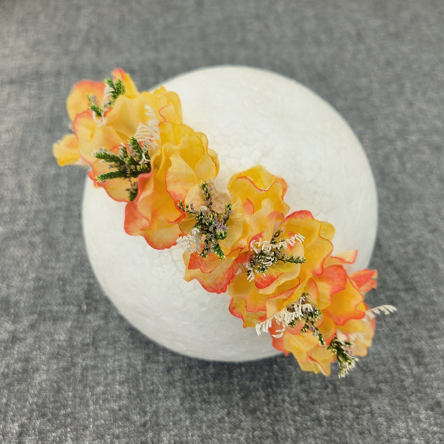 Avezano Newborn Kid Floral Headband Ombre Flower Photo Prop