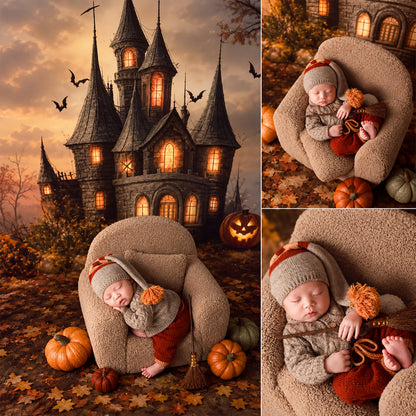 Avezano Newborn Halloween Themed Photography Prop Set