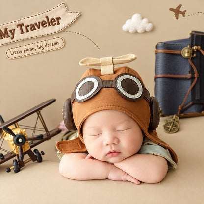 Avezano Newborn Pilot Themed Photography Prop Set