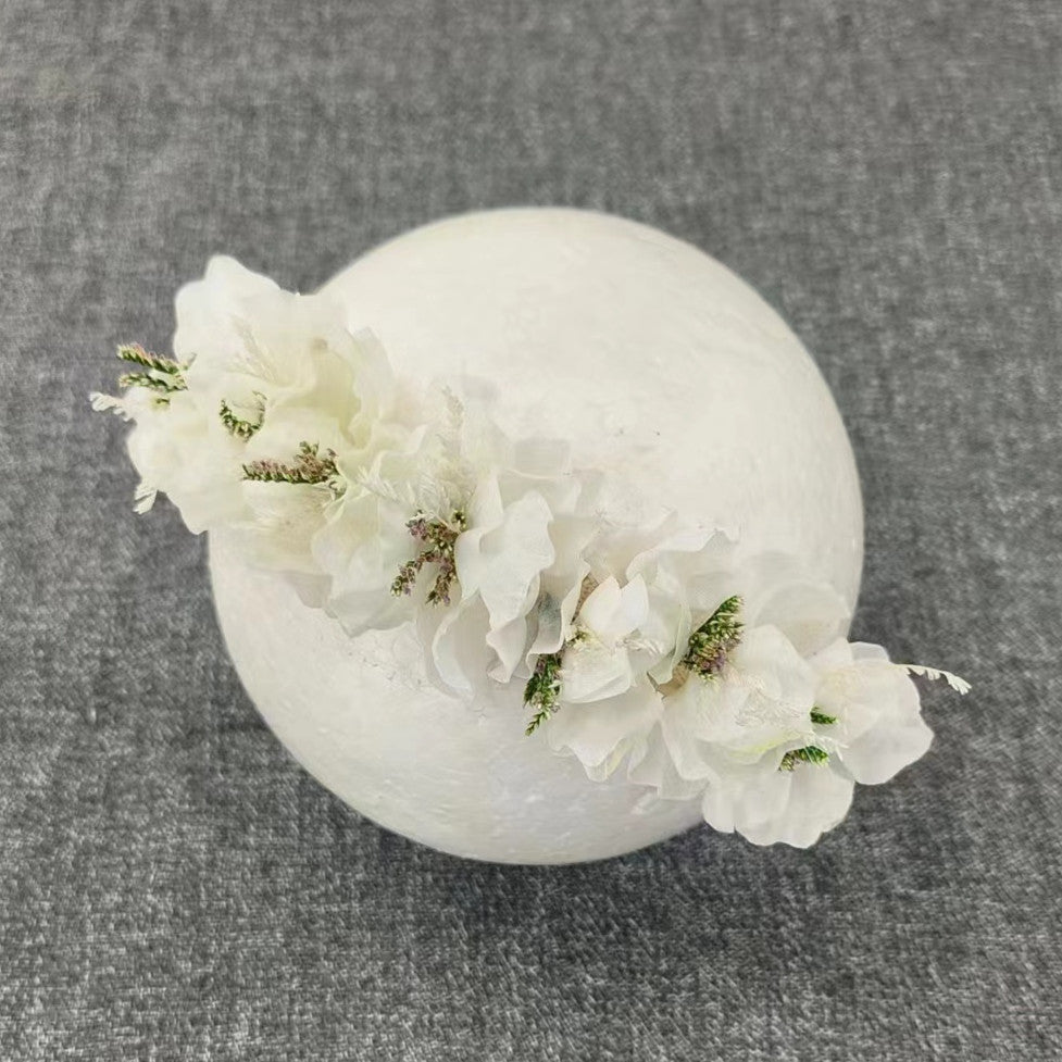 Avezano Newborn Kid Floral Headband Ombre Flower Photo Prop