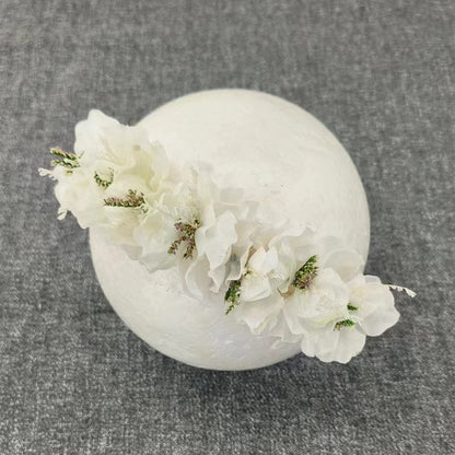 Avezano Newborn Kid Floral Headband Ombre Flower Photo Prop