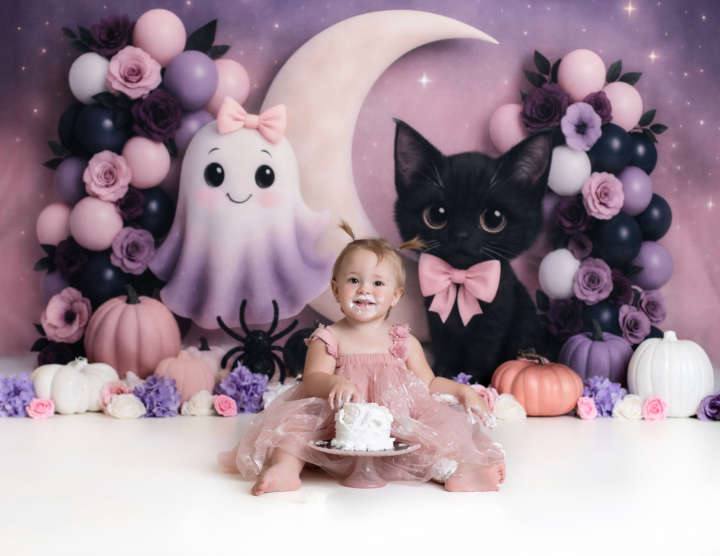 Toile de fond pour photographie de pailles et d'œufs de Pâques d'Avezano conçue par Polly Ro Design