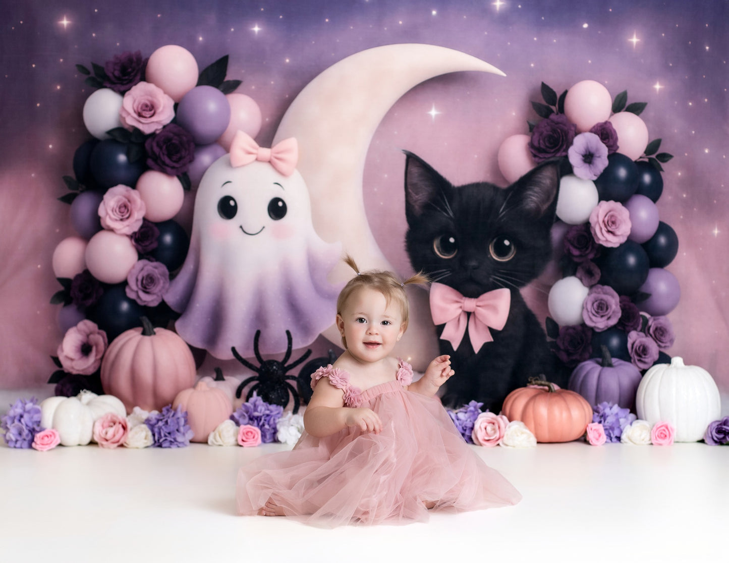 Toile de fond pour photographie de pailles et d'œufs de Pâques d'Avezano conçue par Polly Ro Design