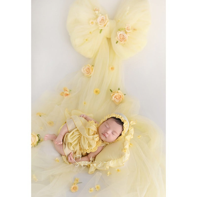 Avezano Newborn Lemon Theme Photo Outfit Photography Prop