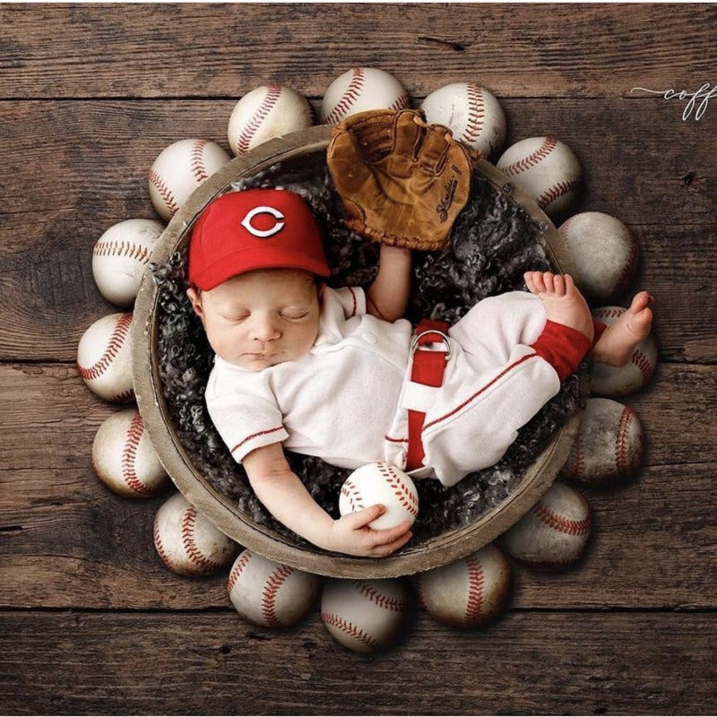 Avezano Newborn Baseball Costume Photography Outfit Prop